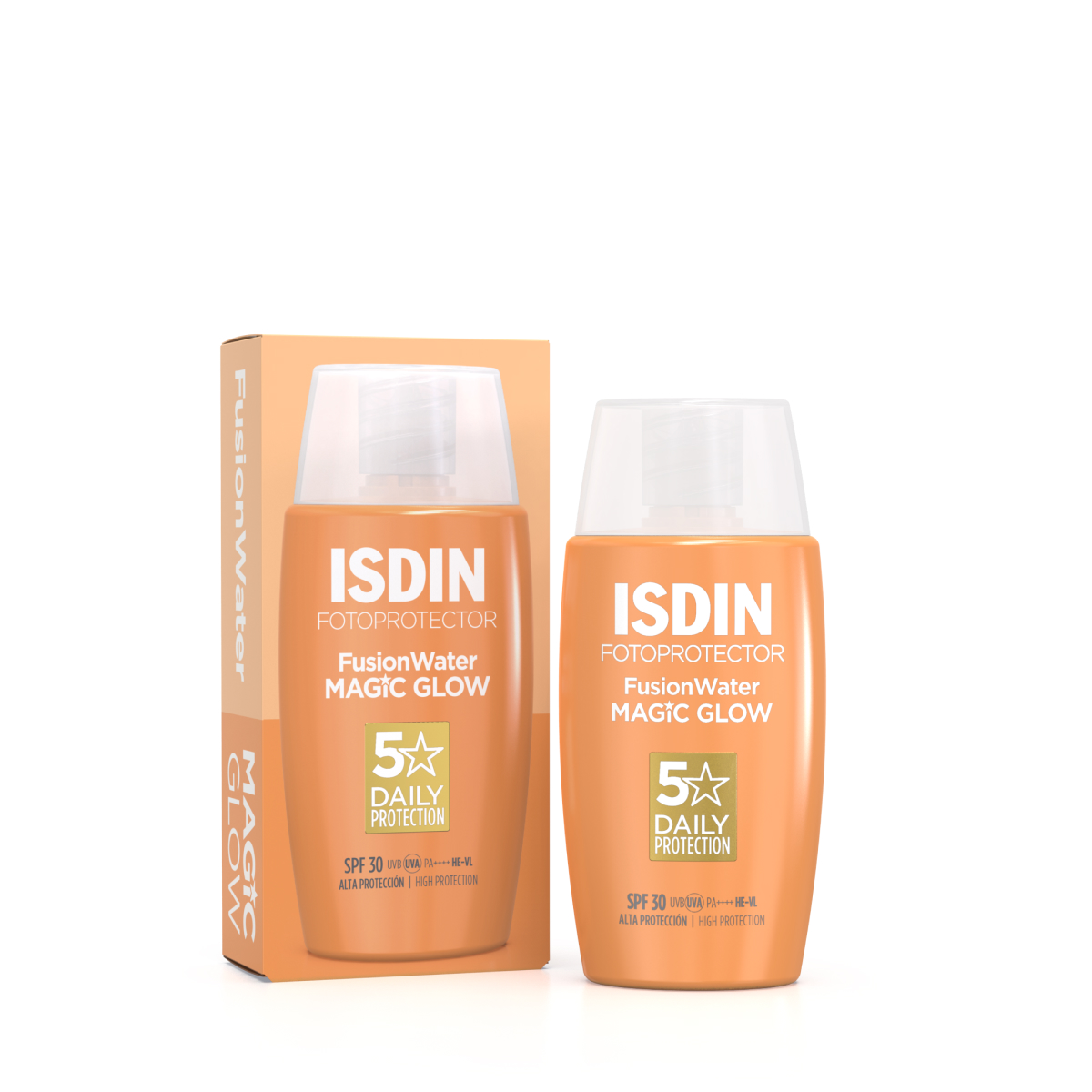 ضد آفتاب ایزدین فیوژن واتر مجیک گلاو (ISDIN Fusion Water Magic Glow)