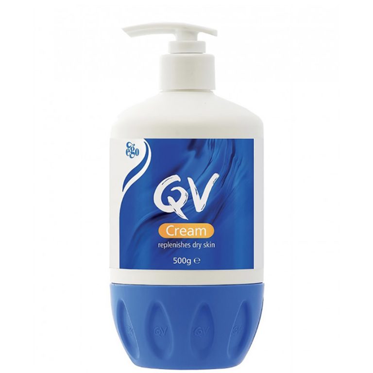 خرید کرم مرطوب‌کننده پمپی کیووی (QV Cream) اصل استرالیا حجم ۵۰۰ میل